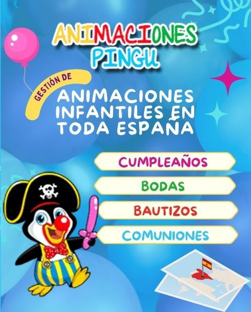 flyer animaciones pingu