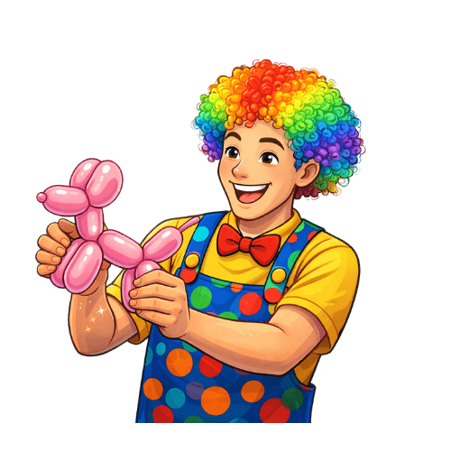 Animador infantil payaso
