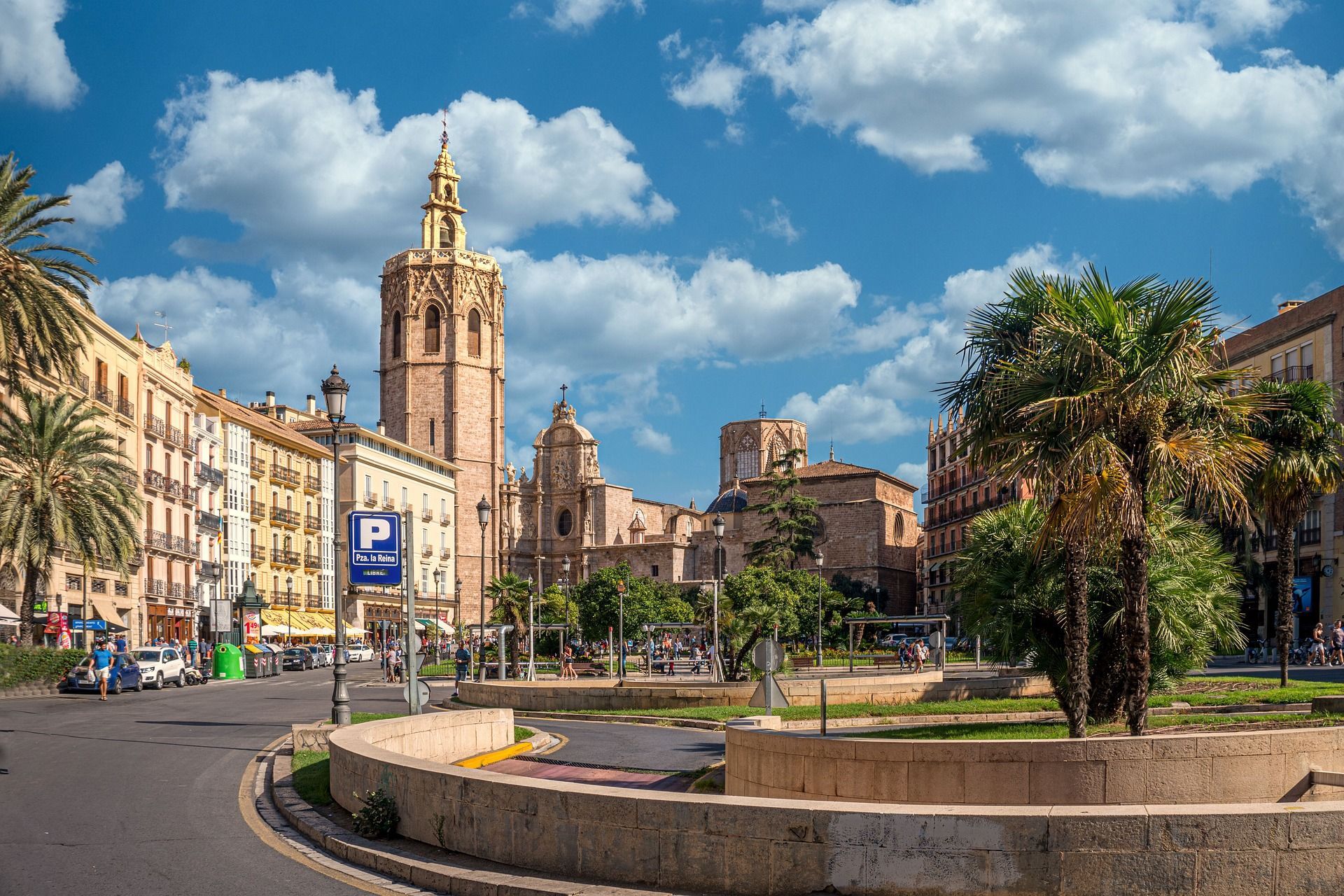 Vista del centro histórico de Valencia